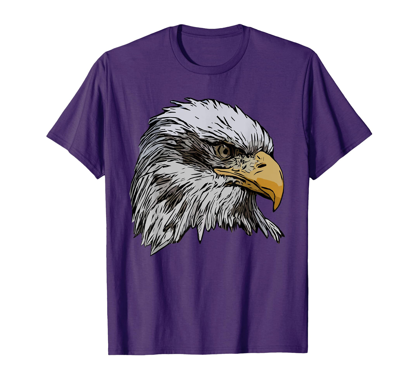 Bald Eagle Graphic American National Symbol Animal Design T-Shirt