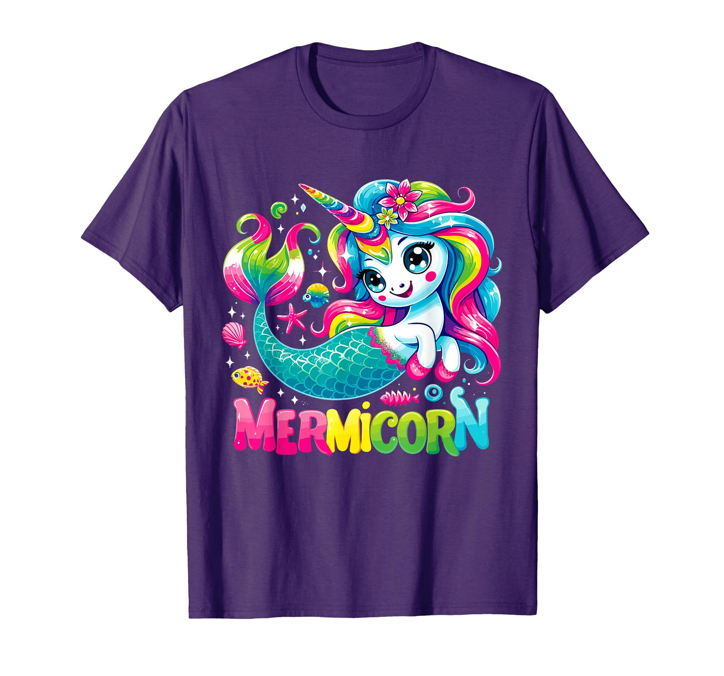 Unicorn Mermaid Mermicorn T-Shirt