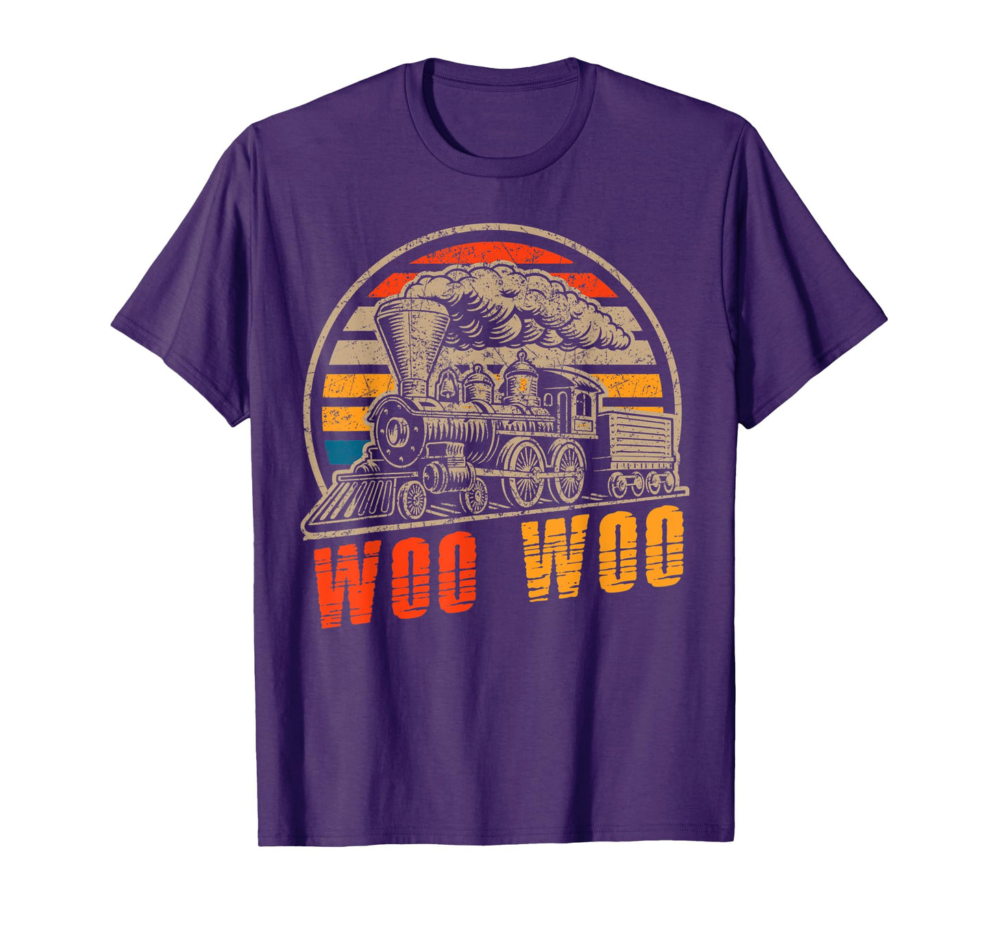 Vintage Trains Woo Woo Retro Vintage Train T-Shirt