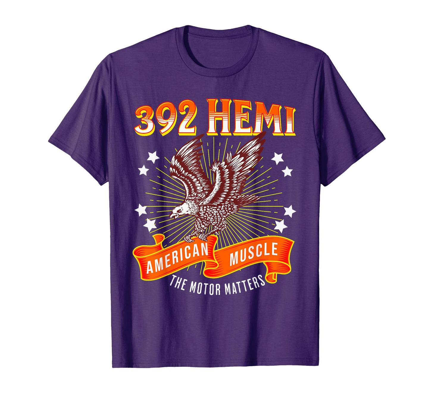 392 Hemi American Muscle Motor Matters Eagle Design T-Shirt