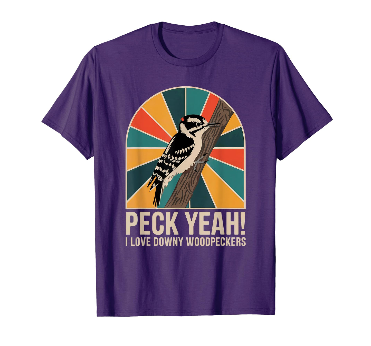 Downy Woodpecker – Nature Lover’s Bird Design T-Shirt