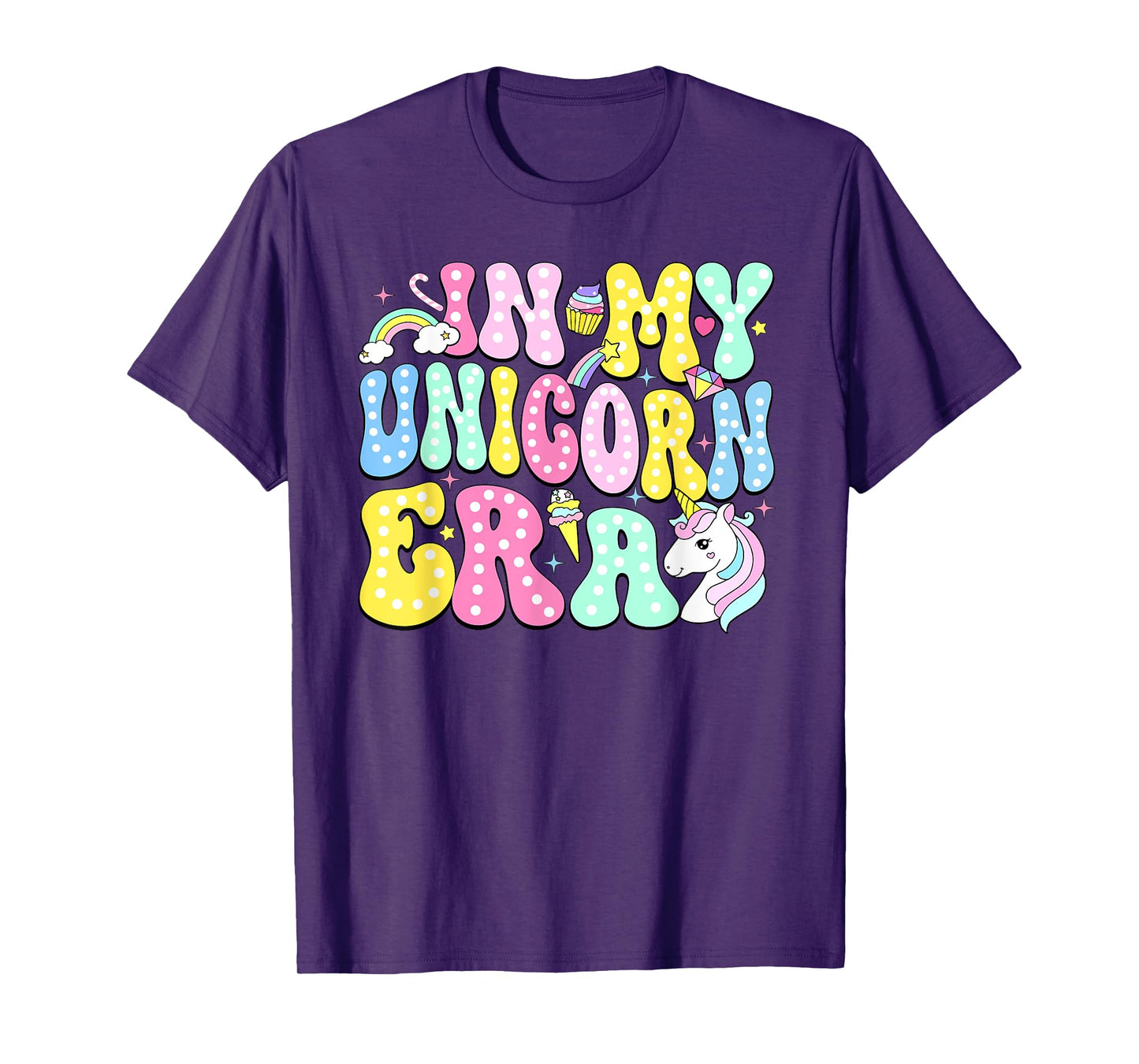 In My Unicorn Era Unicorn Lovers Kids Unicorn Day T-Shirt