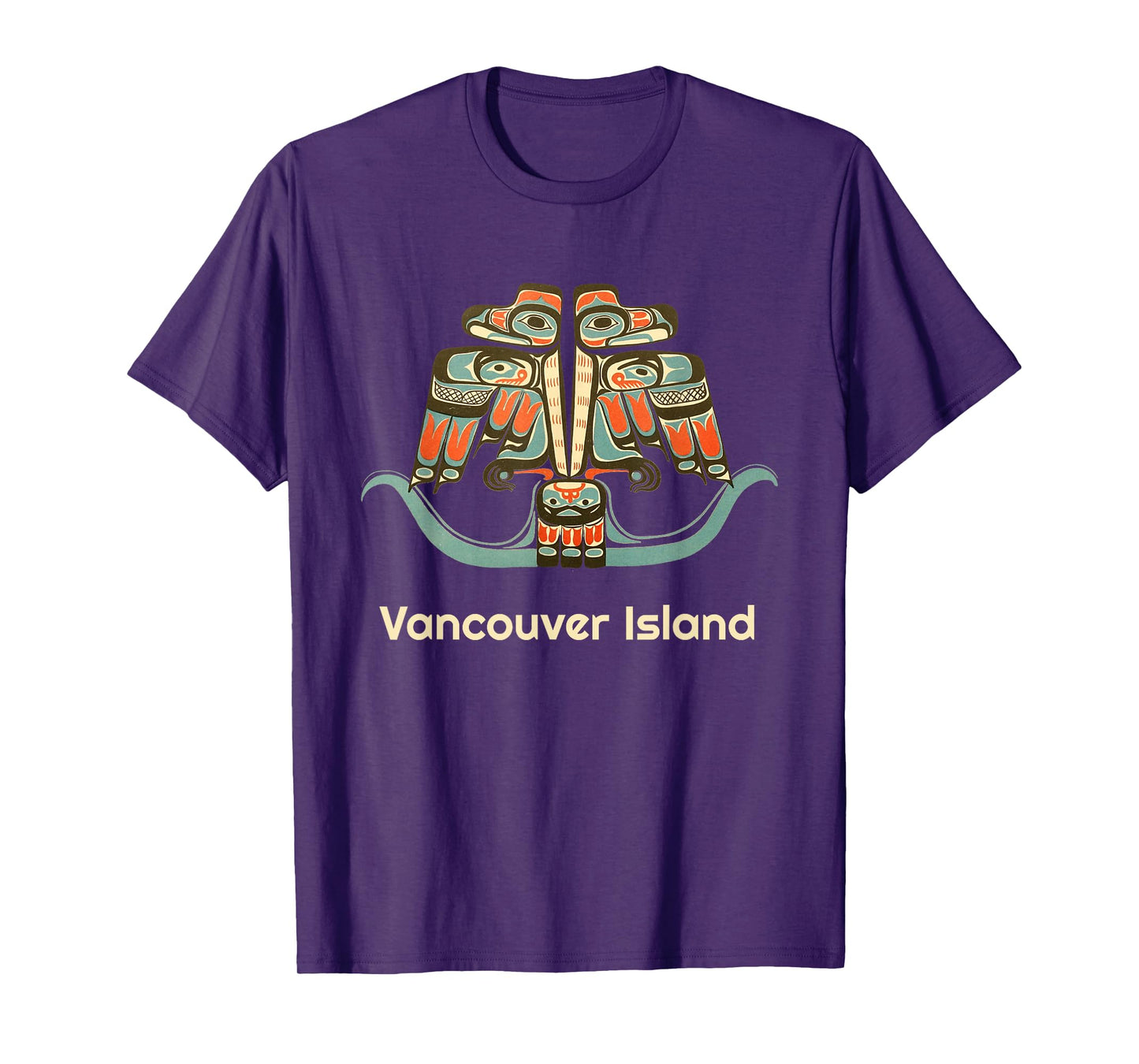 Vancouver Island British Columbia Thunderbird Birdwatching T-Shirt