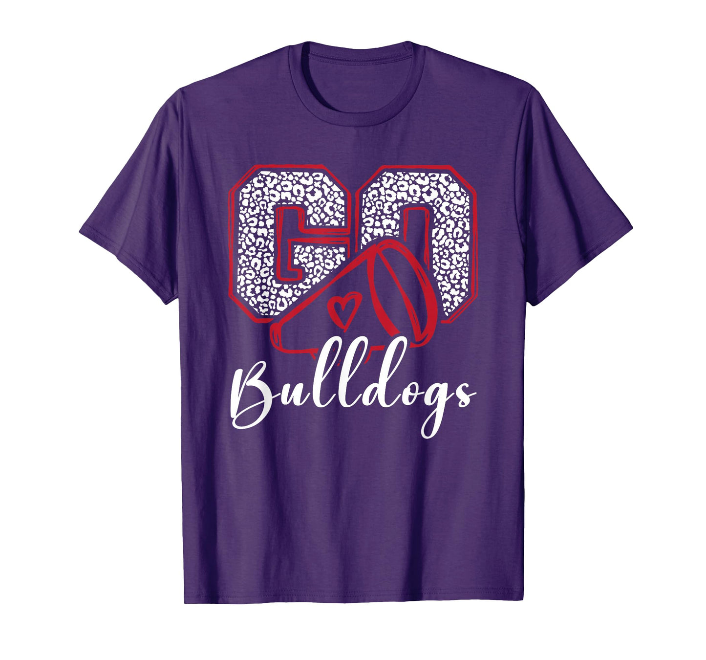 Go Dawgs Funny Bulldogs for Men Women Kids Boys Girls T-Shirt