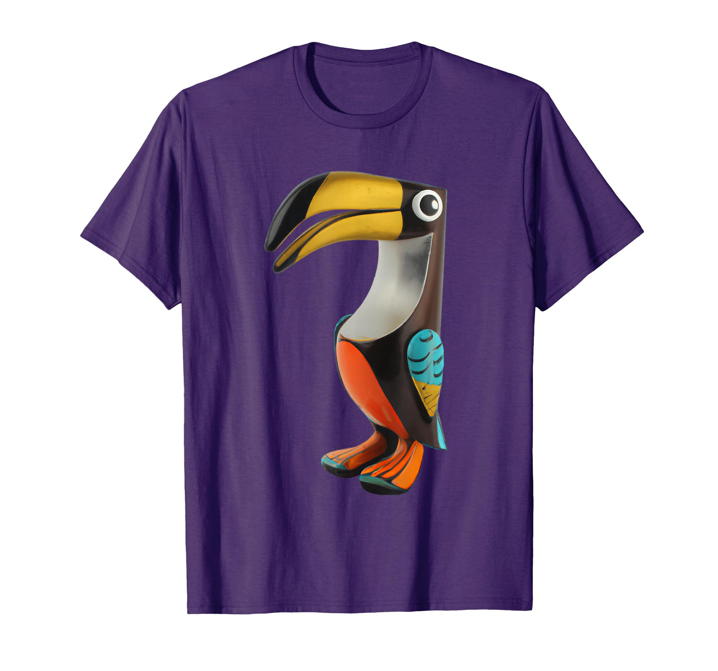 Mid Century Modern Toucan Tiki T-Shirt