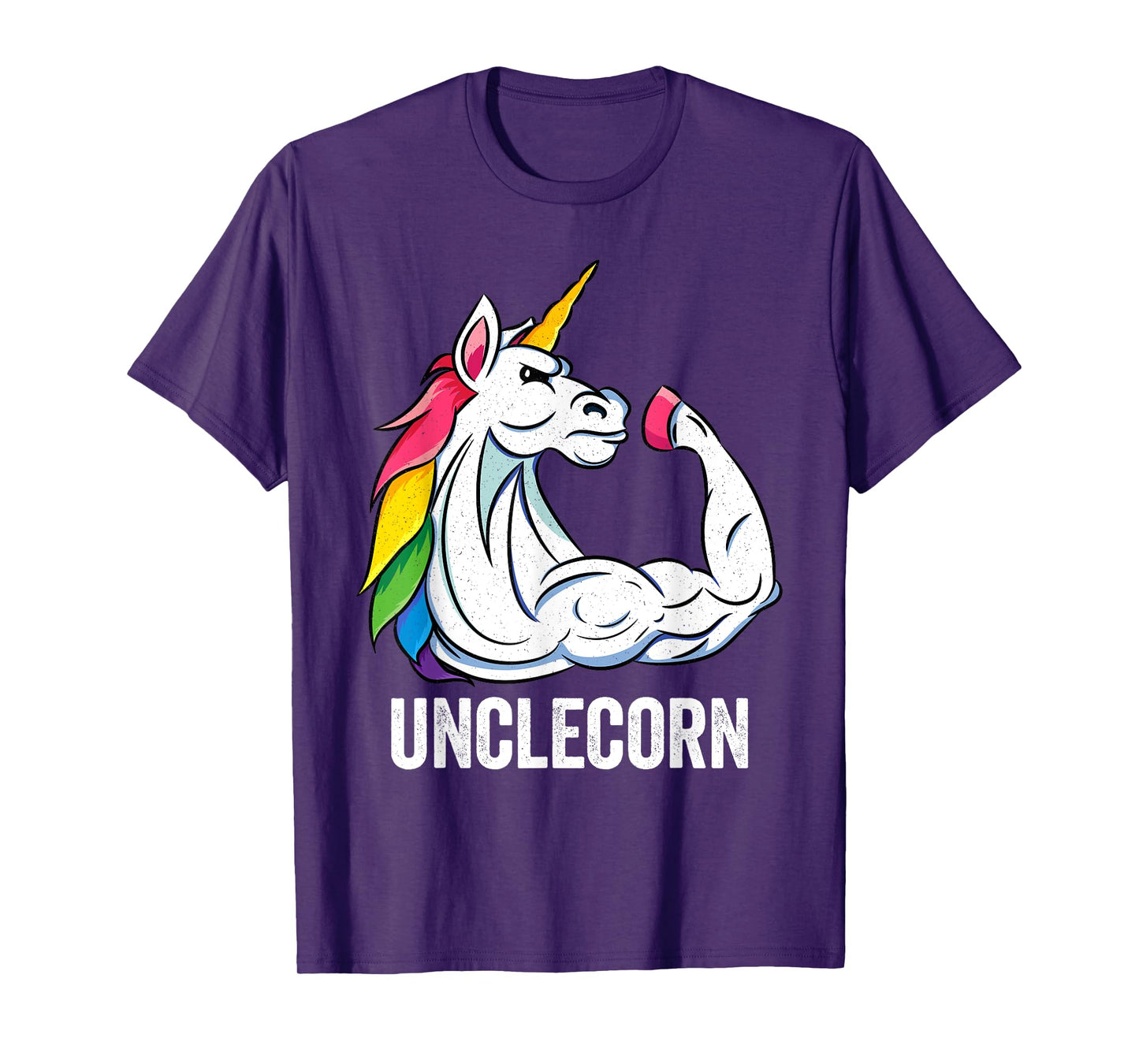Cute Unicorn Uncle Girl Birthday Party Apparel UncleCorn T-Shirt