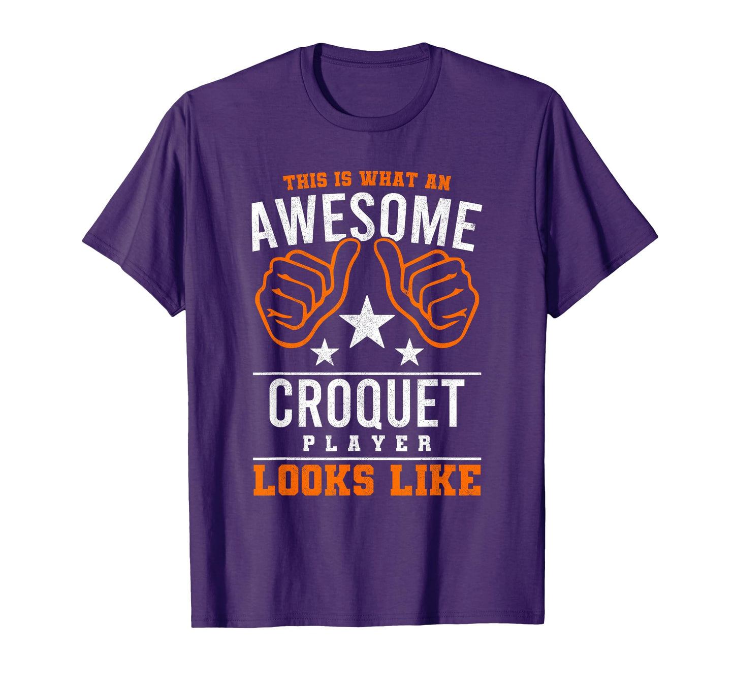 This Is What An Awesome Croquet Player Mallet Lawn Game T-Shirt