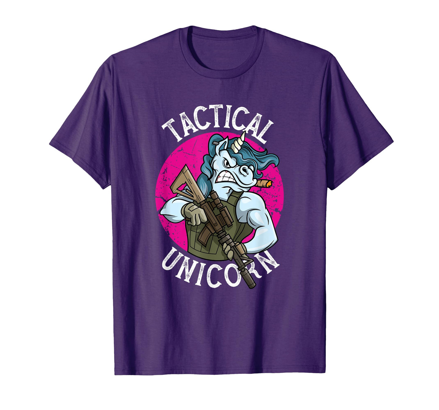 Funny Police Tactical Unicorn for Military Law Enforcement T-Shirt