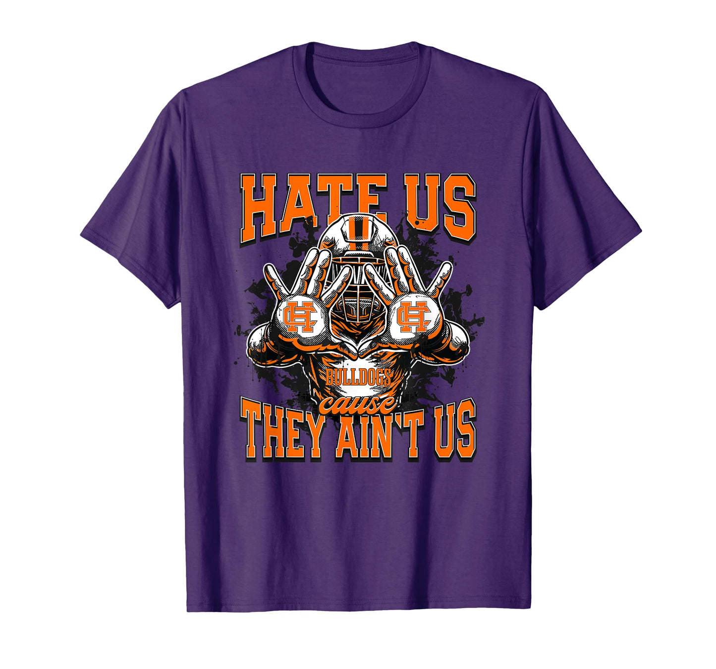 Hart County Bulldogs Logo Hate Us Cause They Ain't HS T-Shirt
