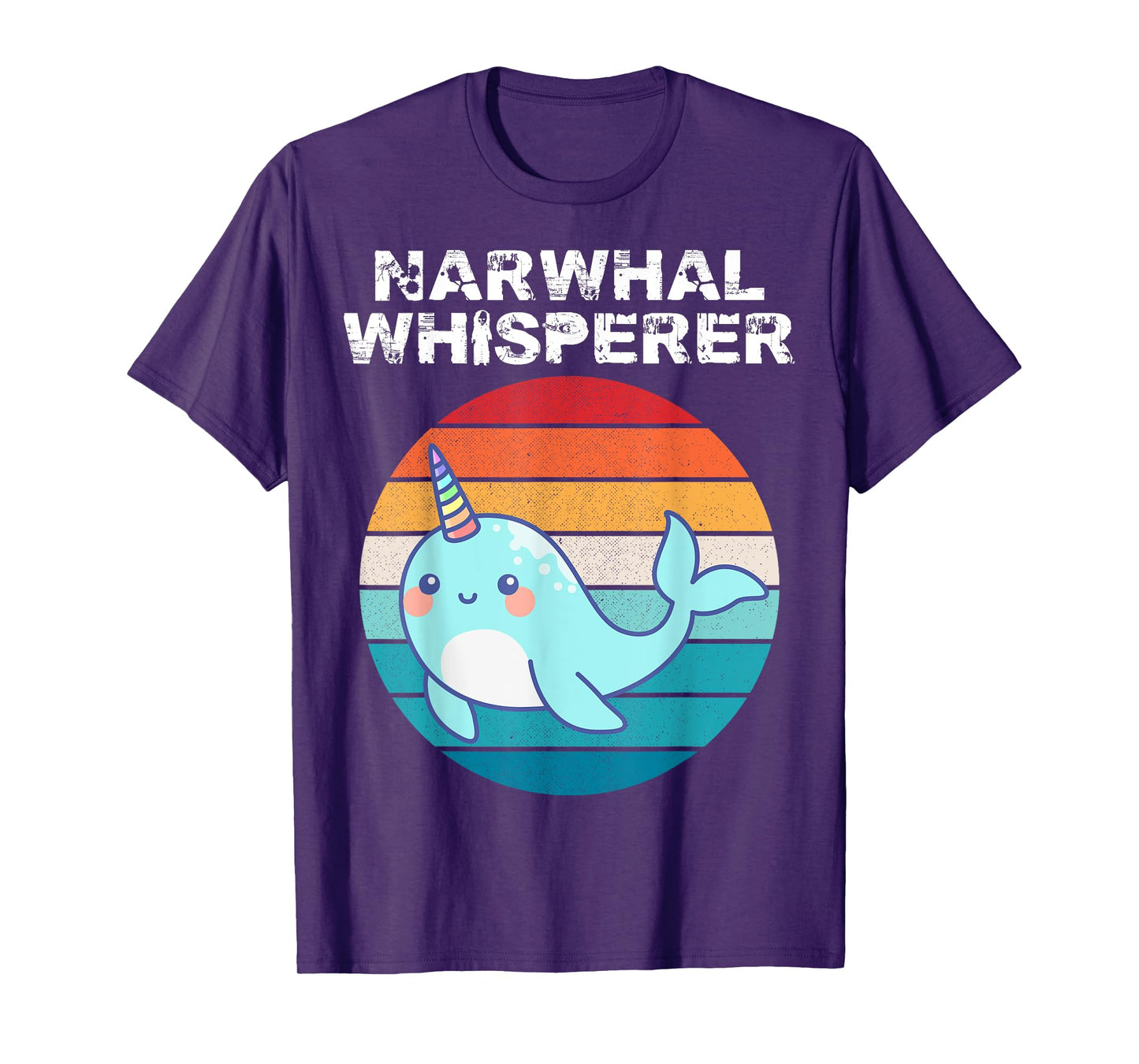 Narwhal Whisperer Sea Unicorn Lover Men Women Kid Girl T-Shirt