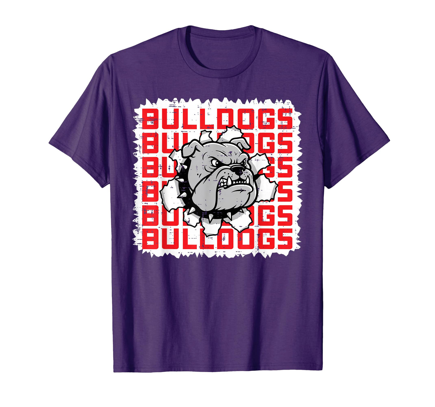 Bulldog Women Kids Boys Girls Youth Men Teen T-Shirt