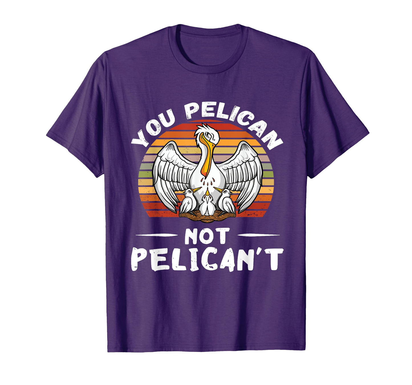 You Pelican Retro Vintage Pelican Chicks Hatch Tropical Bird T-Shirt