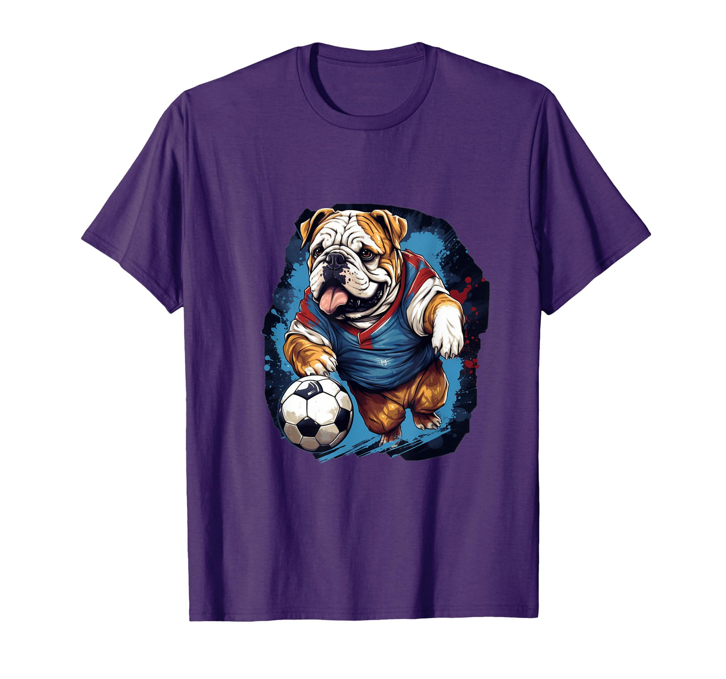 English Bulldog Soccer - English Bulldog T-Shirt