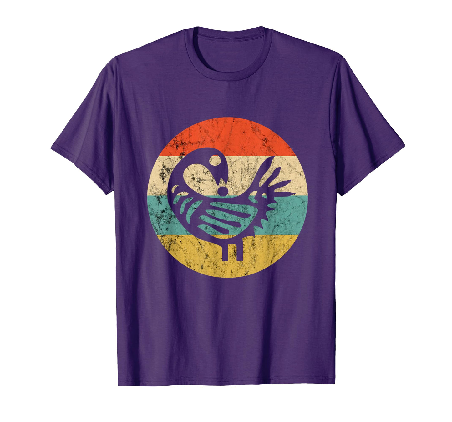 Sankofa Retro Vintage Learn From The Past African Bird T-Shirt