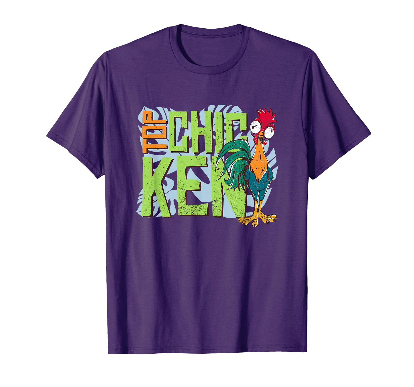 Disney Moana 2 Hei Hei Top Chicken Tropical Panel T-Shirt