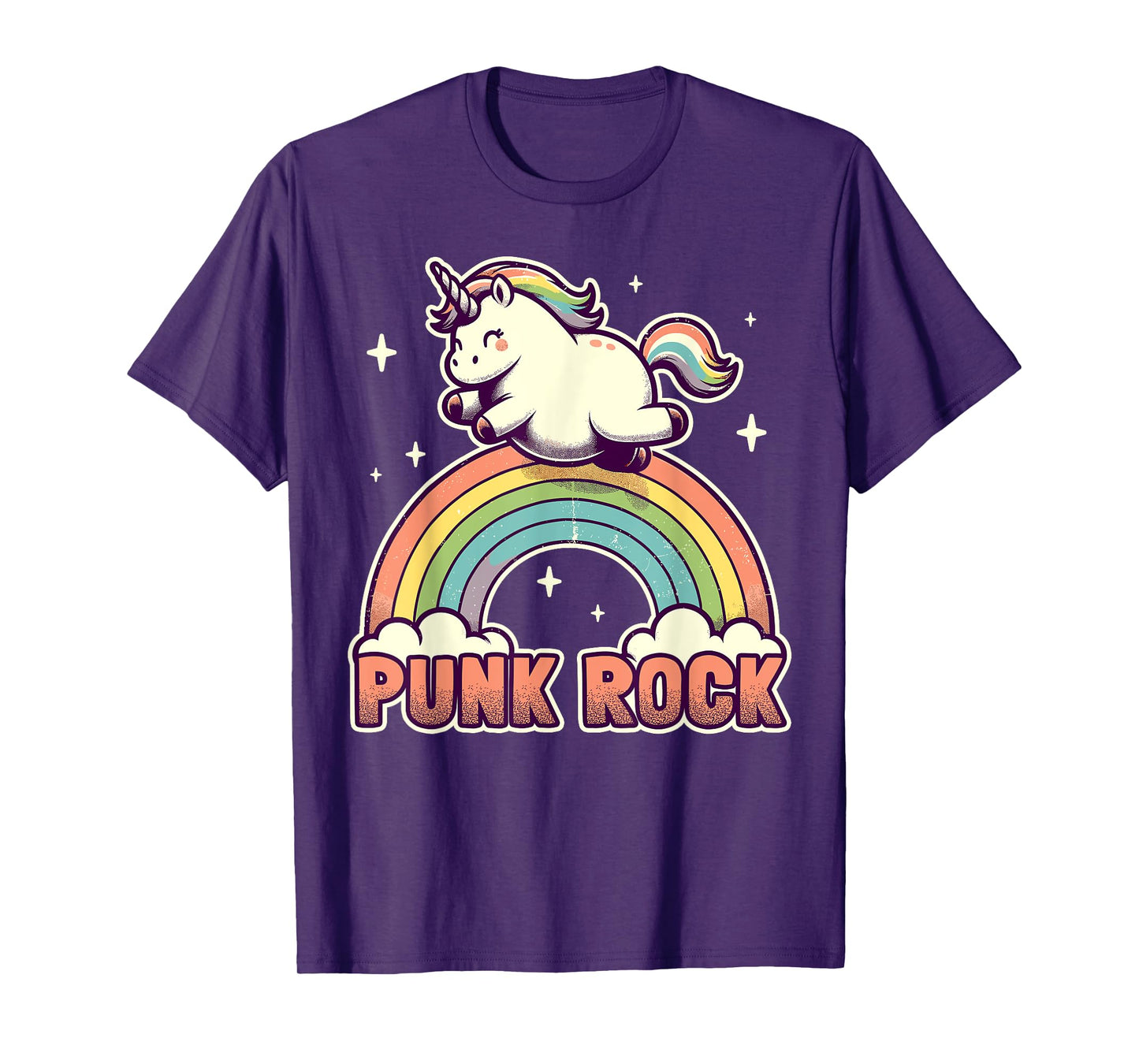 Punk Rock Unicorn I Punk Rock T-Shirt