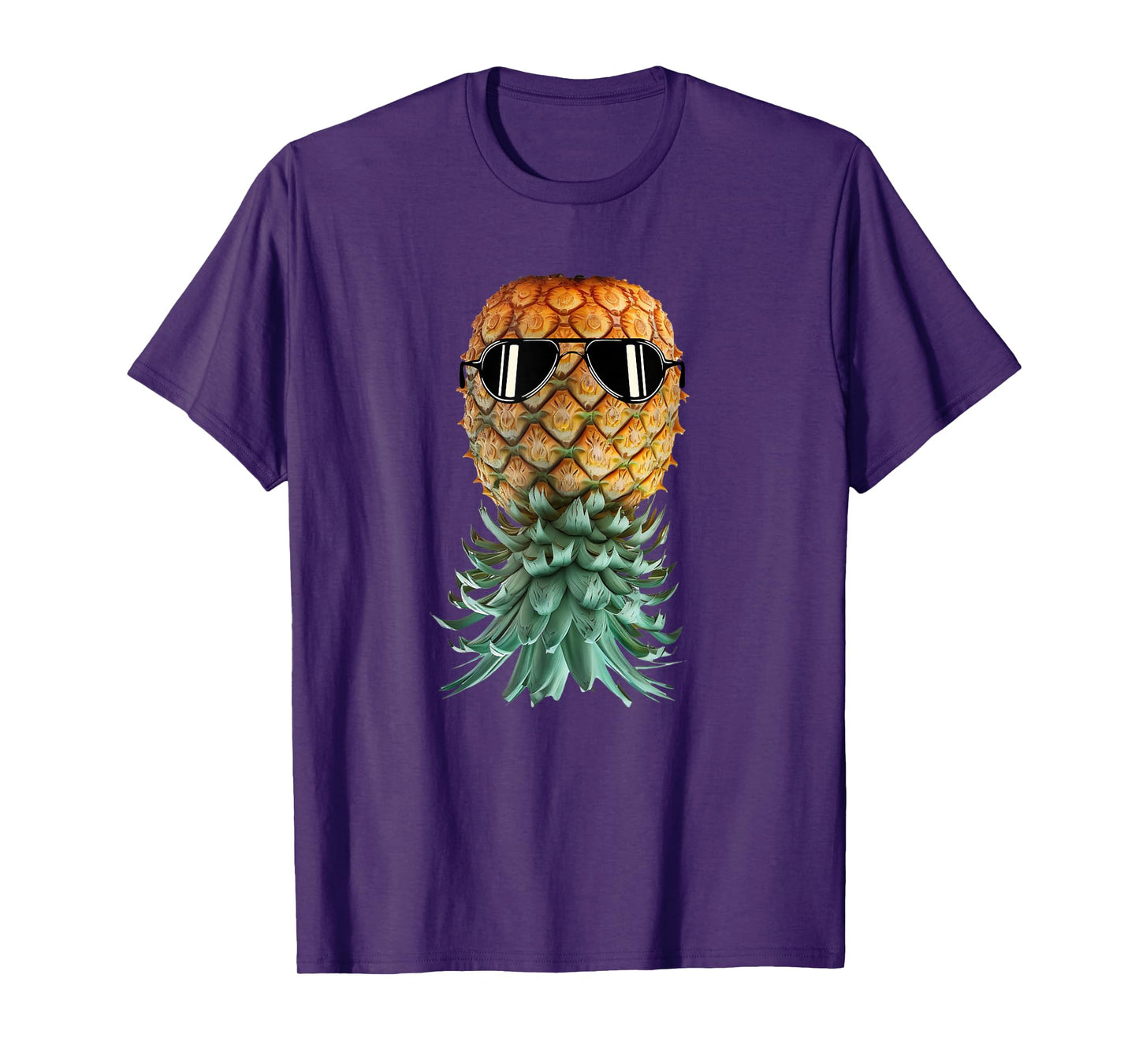 Matching Wife & Husband Upside Down Pineapple T-Shirt