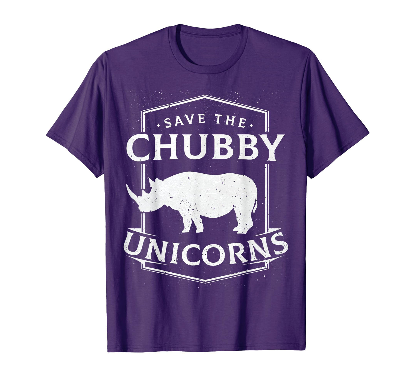 Save The Chubby Unicorns T-Shirt Gift Unicorn Rhino Shirt T-Shirt