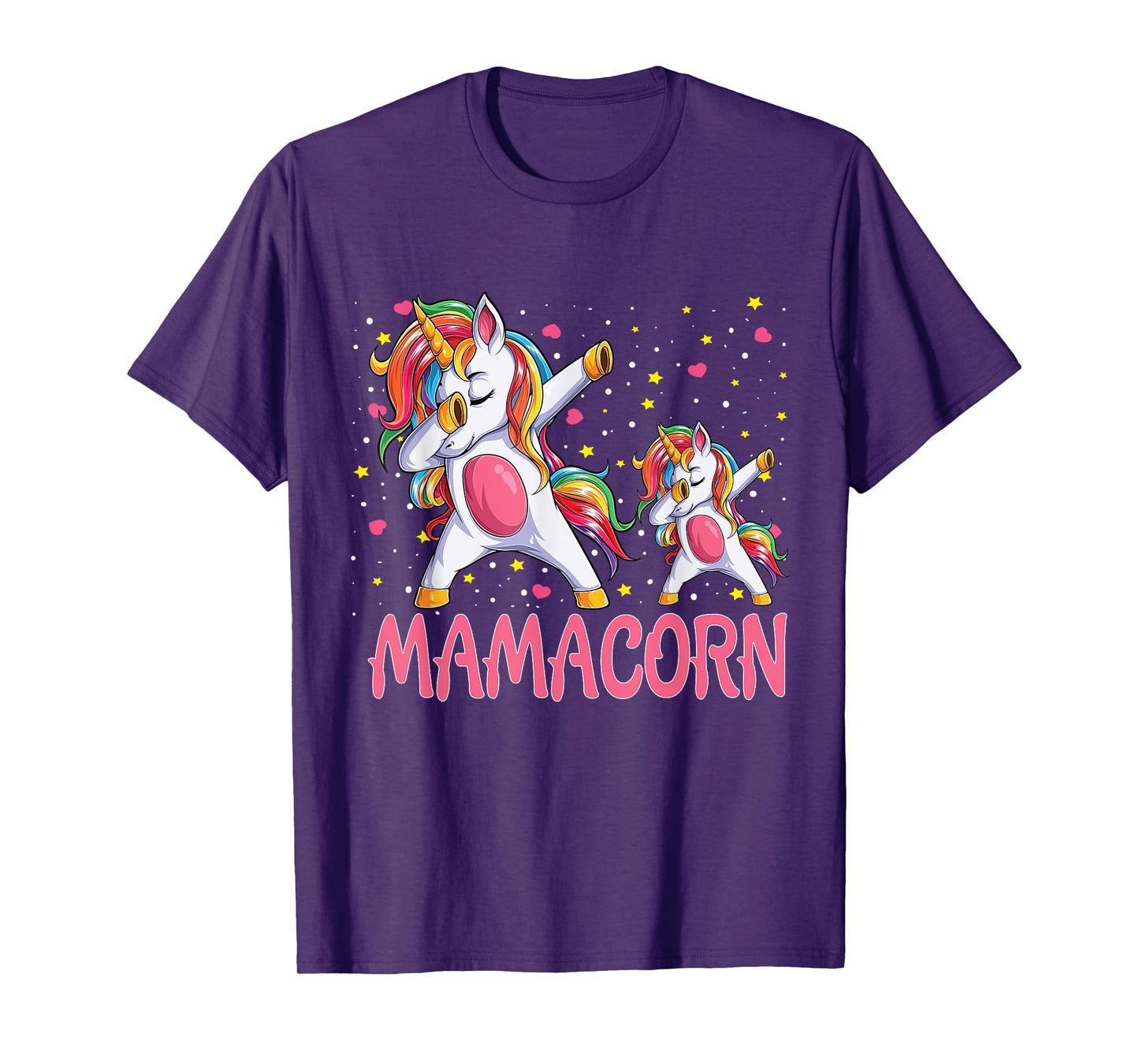 mamacorn unicorn mom baby funny mother's day for women T-Shirt