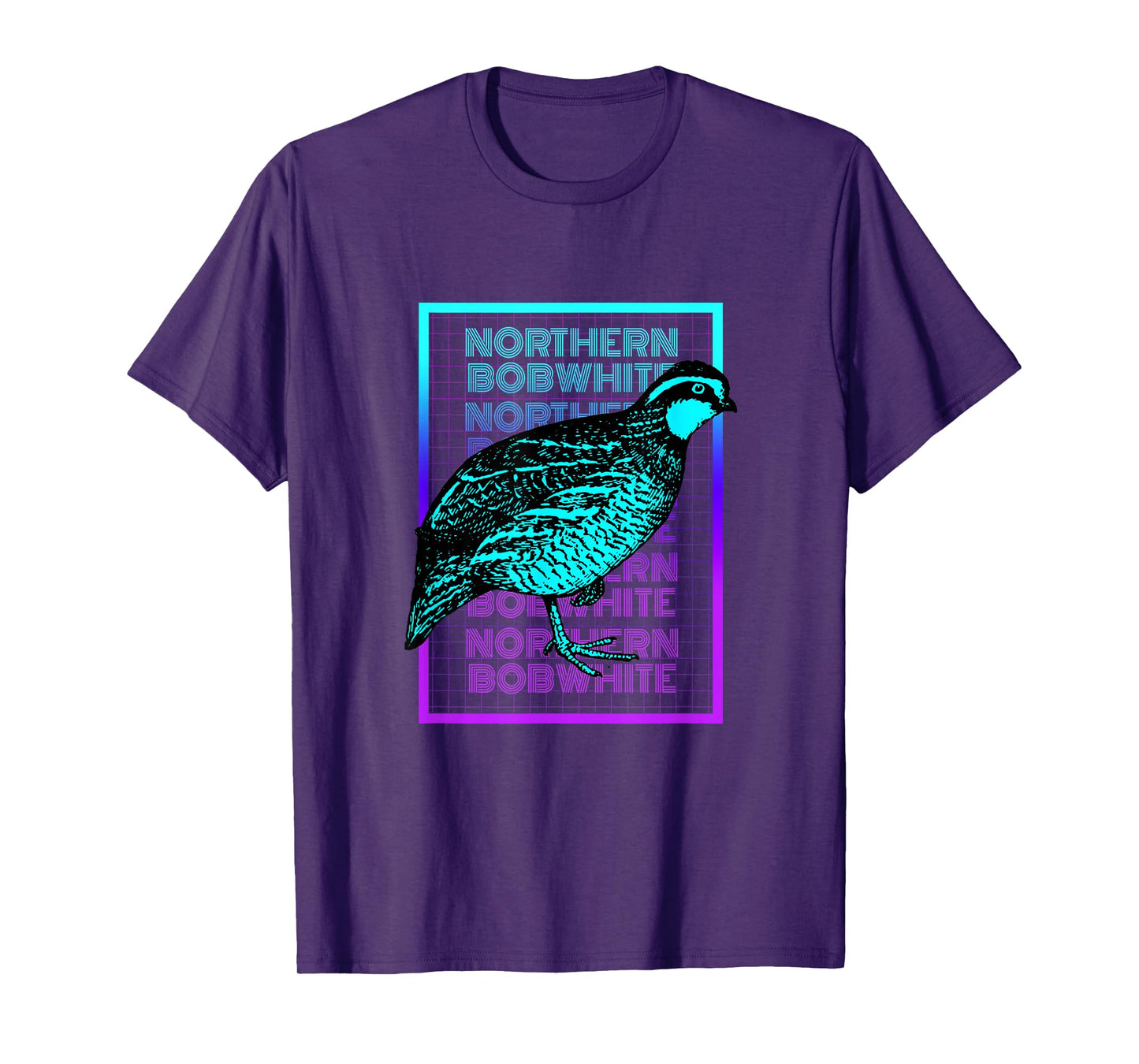 Northern Bobwhite Bird Vintage Retro Northern Bobwhite T-Shirt