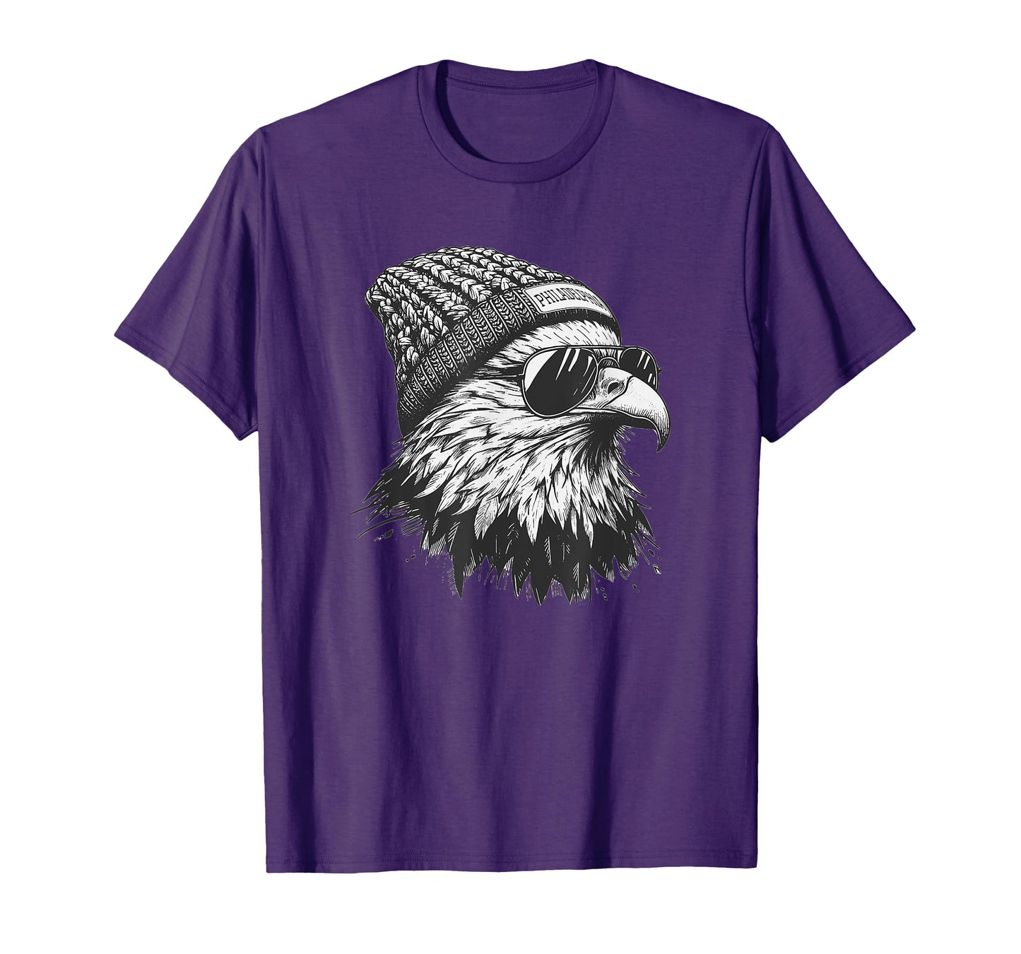 Eagle sunglasses woolly hat beanie summer spring T-Shirt