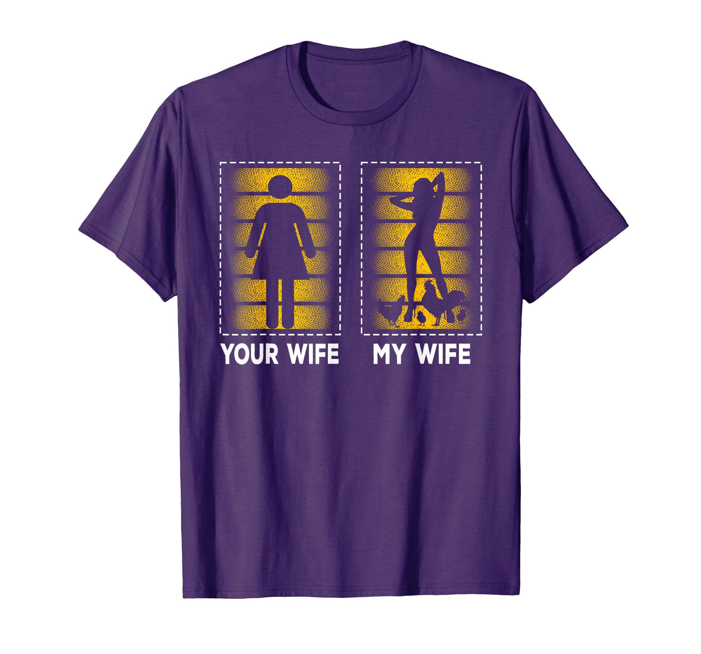 Your Wife My Wife Rooster Design For Chicken Lovers T-Shirt