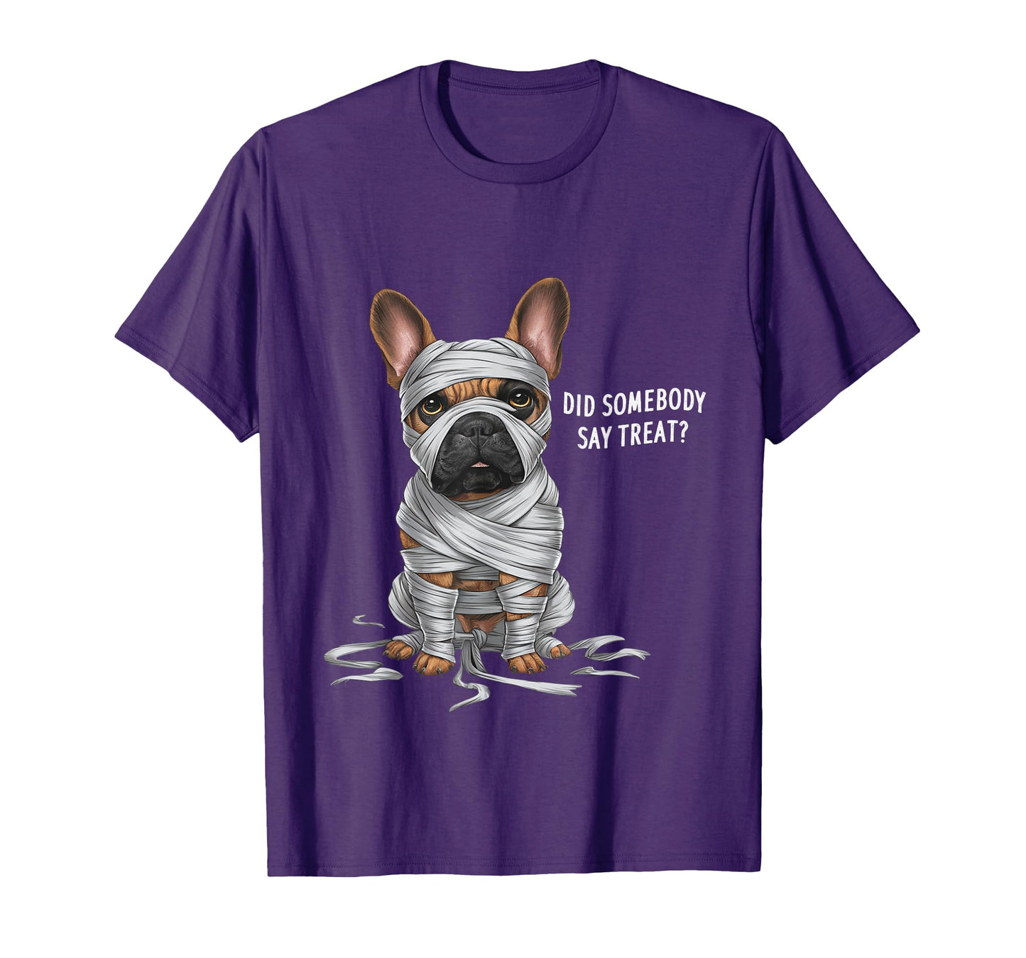 French Bulldog Mummy Halloween Dog T-Shirt