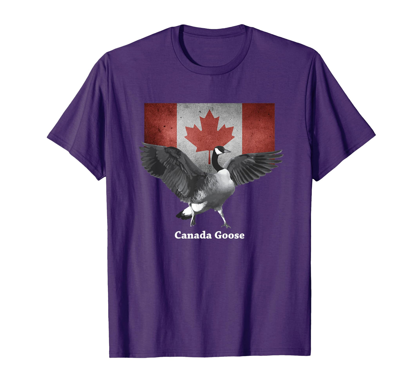 Proud Canadian Flag Canada Goose T-Shirt T-Shirt