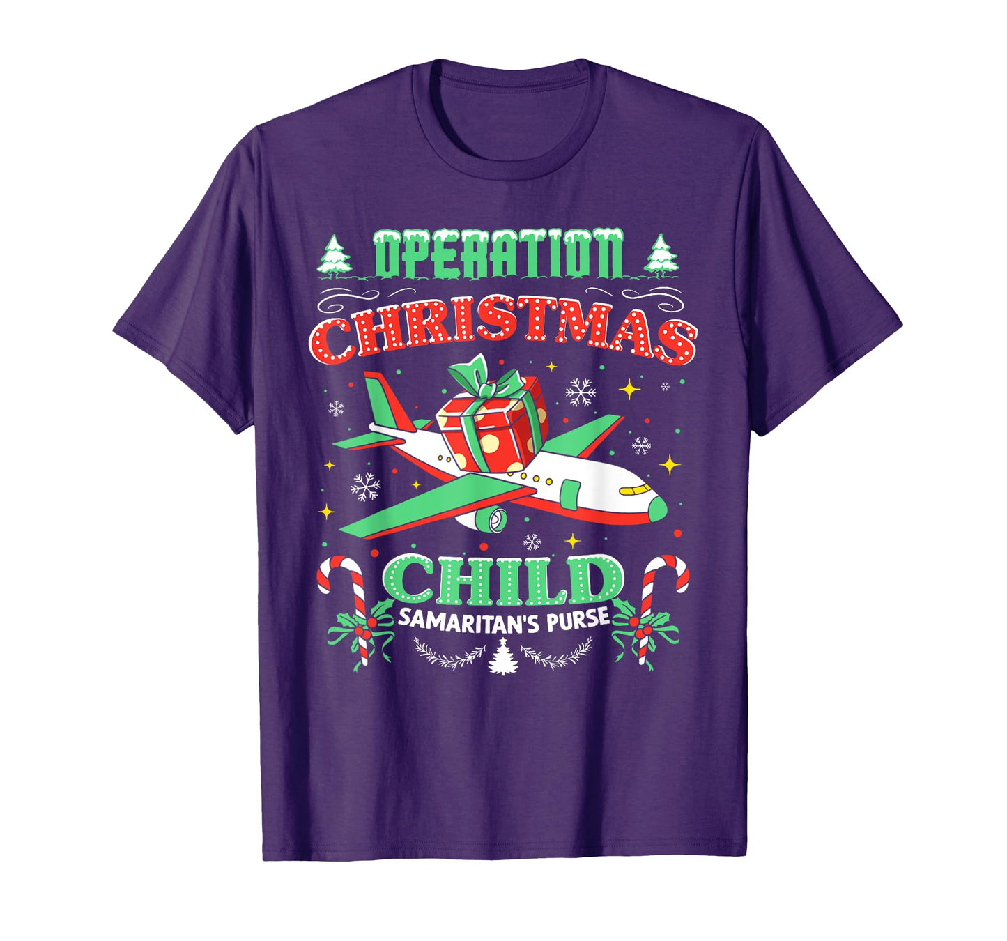Operation Christmas Child Funny Family Matching Xmas T-Shirt