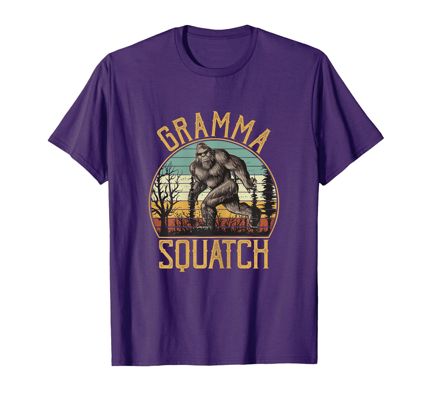 Gramma Squatch Bigfoot Grandma Sasquatch Family Matching T-Shirt