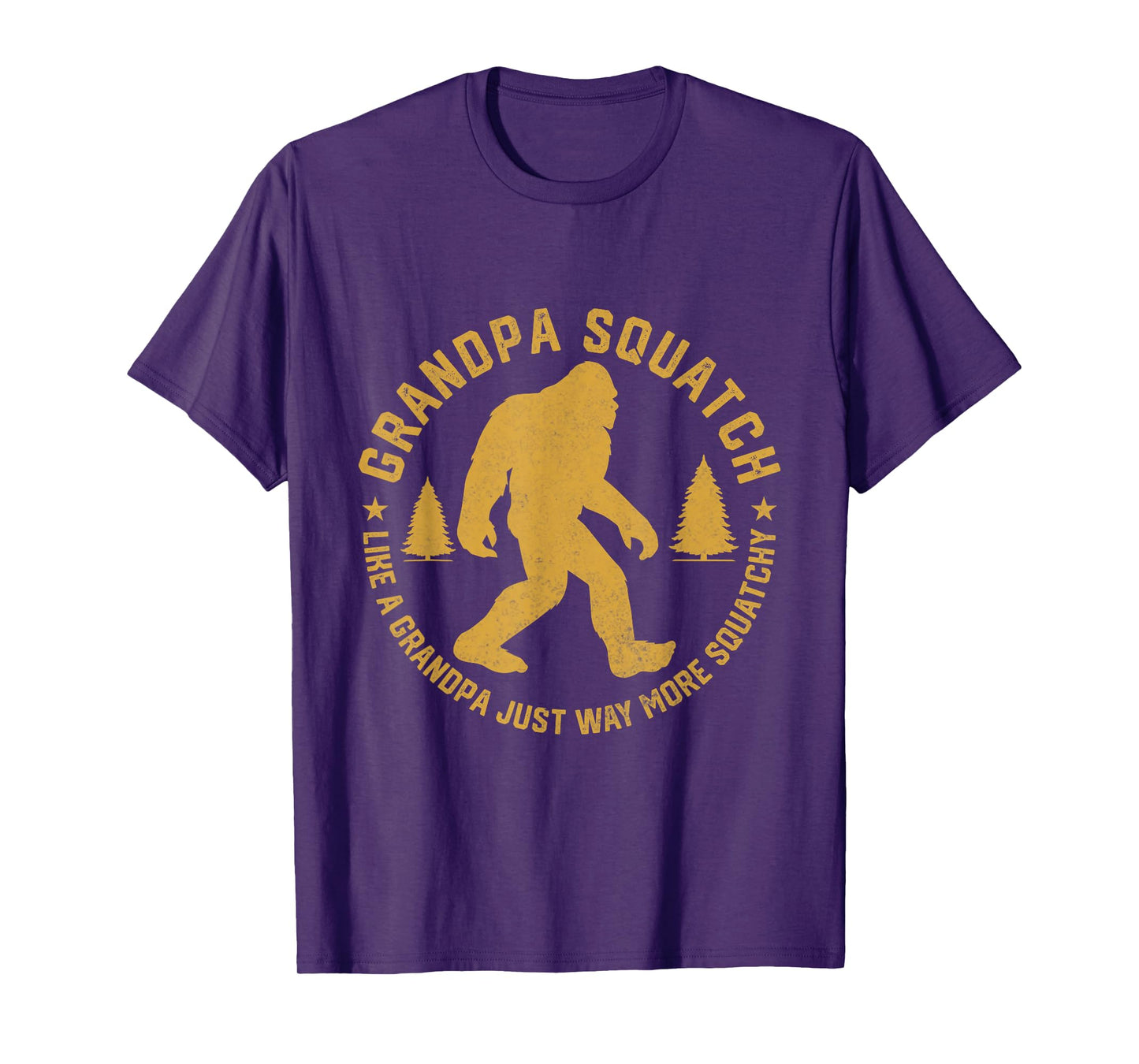 Grandpasquatch Like A Grandpa Just More Squatchy T-Shirt