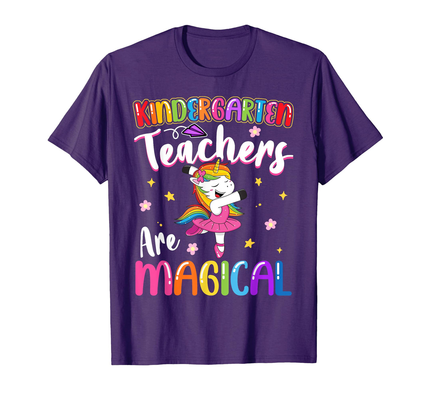 Kindergarten Teachers Are Magical | Unicorn Teacher T-Shirt