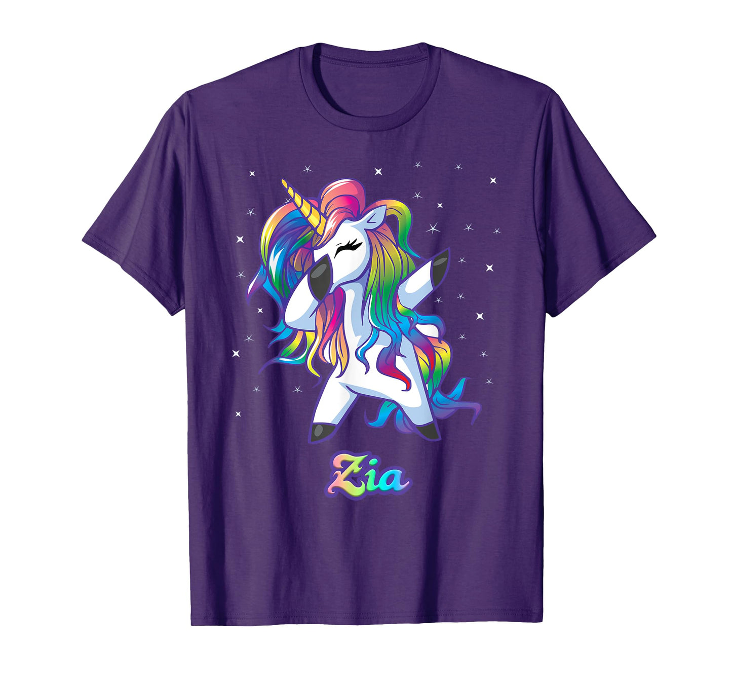 ZIA Unicorn Gifts For Girls Birthday Gifts For Women T-Shirt