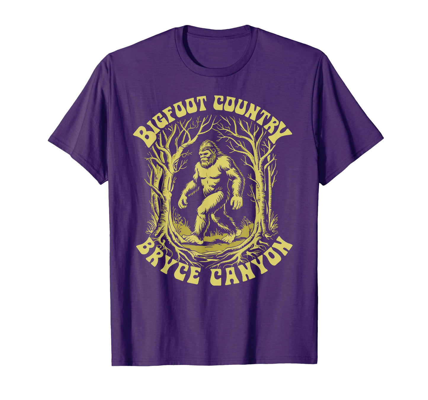 Bryce Canyon Bigfoot Country Retro Sasquatch Lover Classic T-Shirt