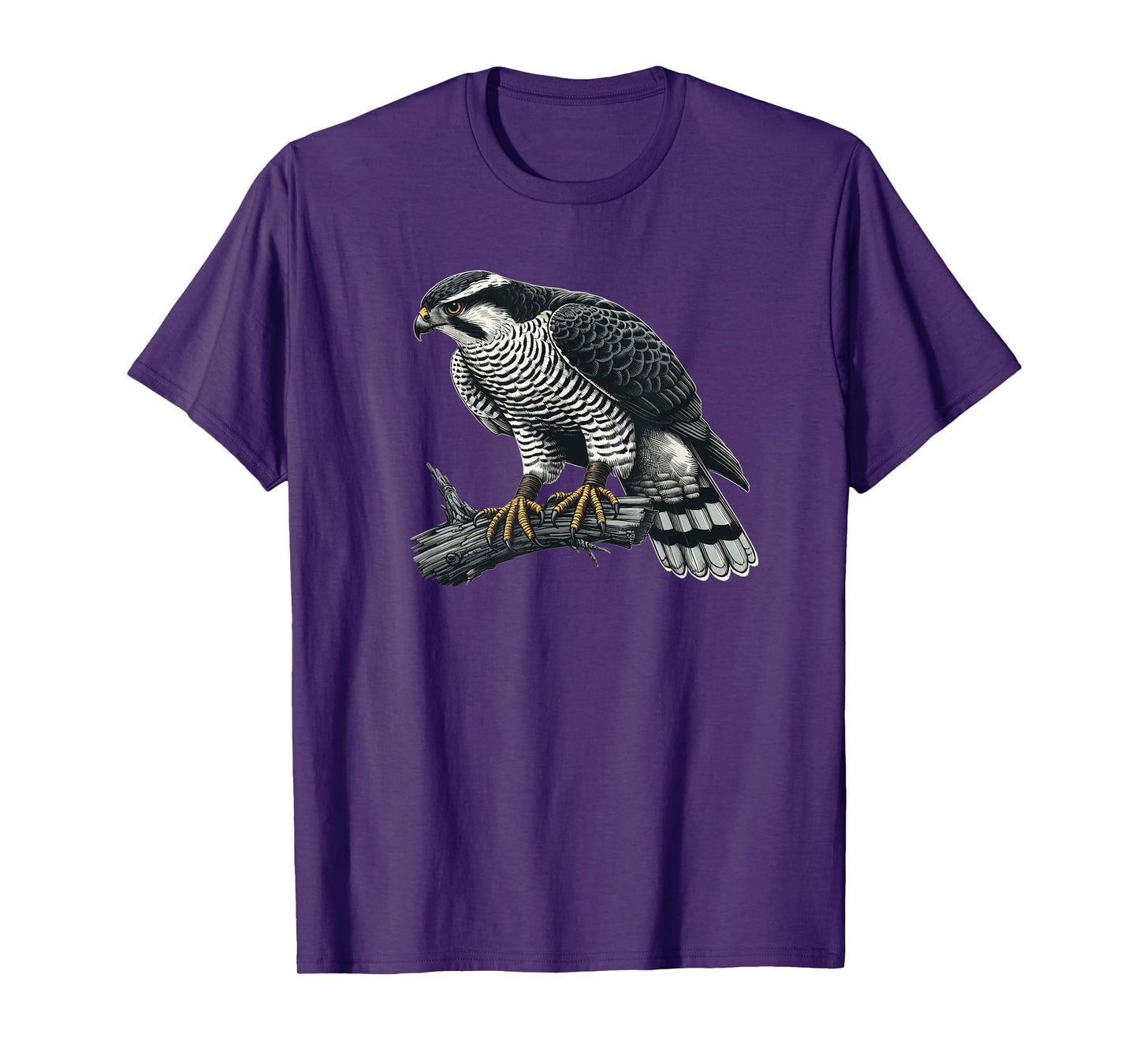 Goshawk, falconer, hunting and bird watching T-Shirt