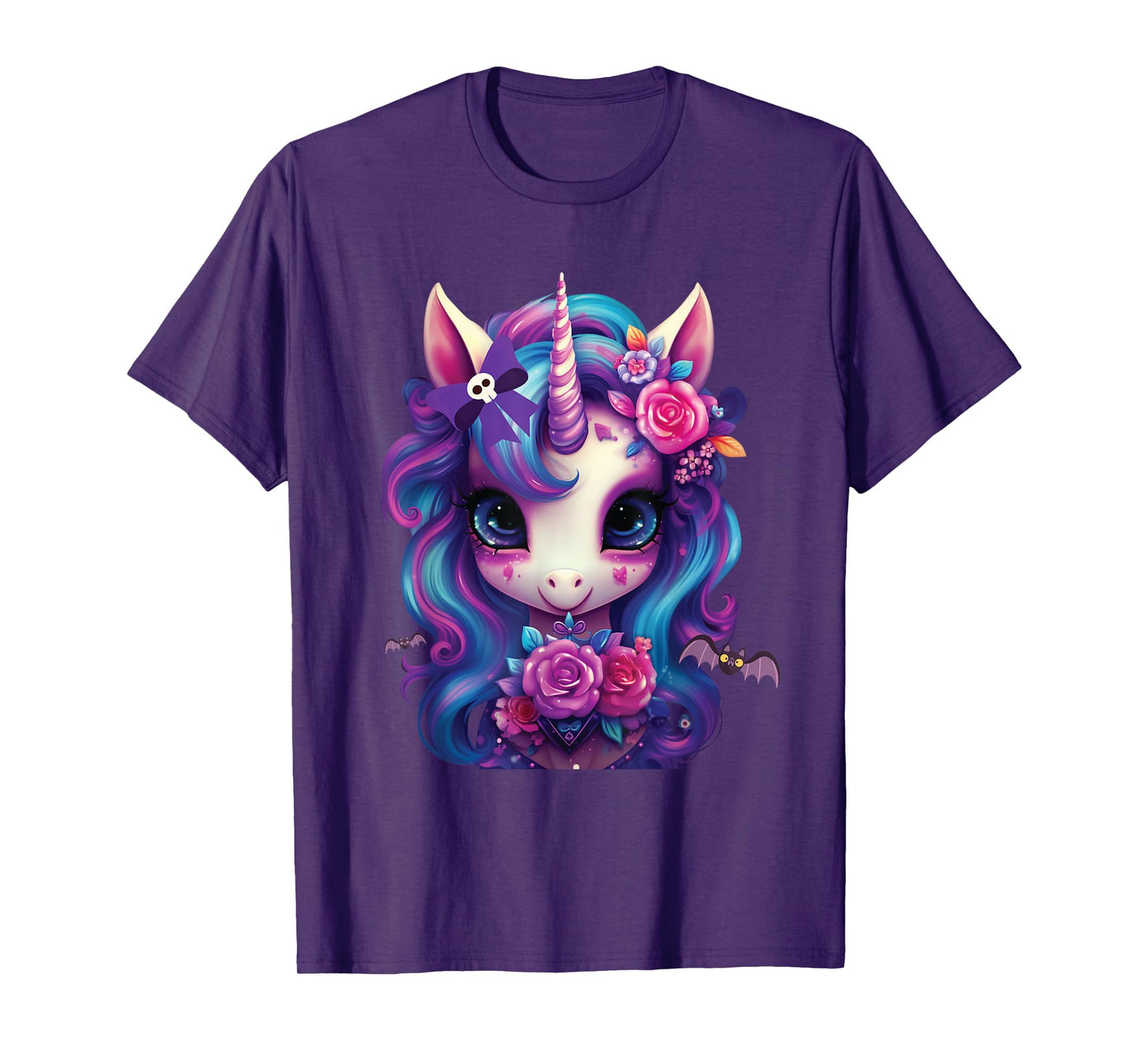 Cute Unicorn Halloween Girls Costume T-Shirt