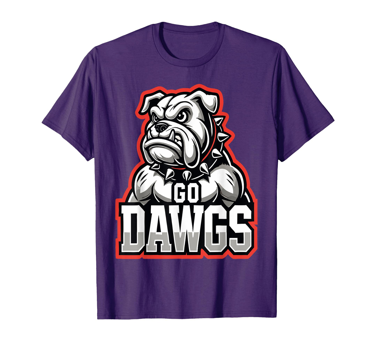 Go Dawgs Funny Bulldogs T-Shirt