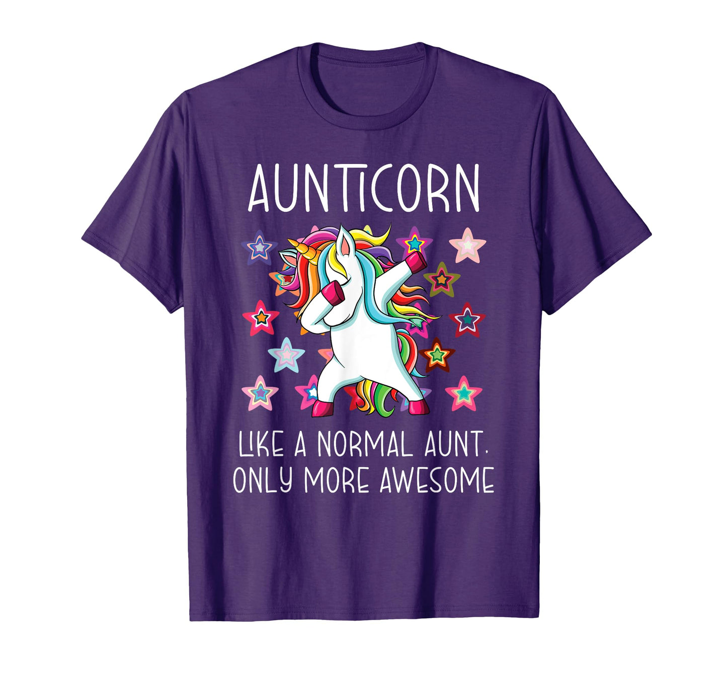 Aunticorn Like An Aunt Only Awesome Dabbing Unicorn T-Shirt