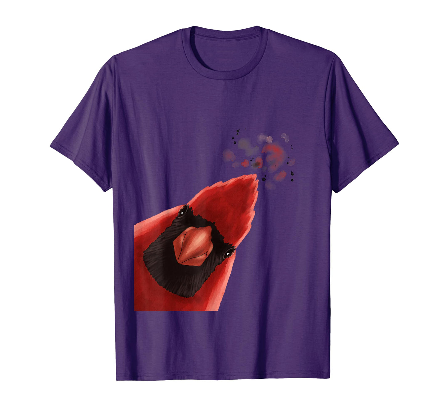 Funny Curious Cardinal Bird T-Shirt
