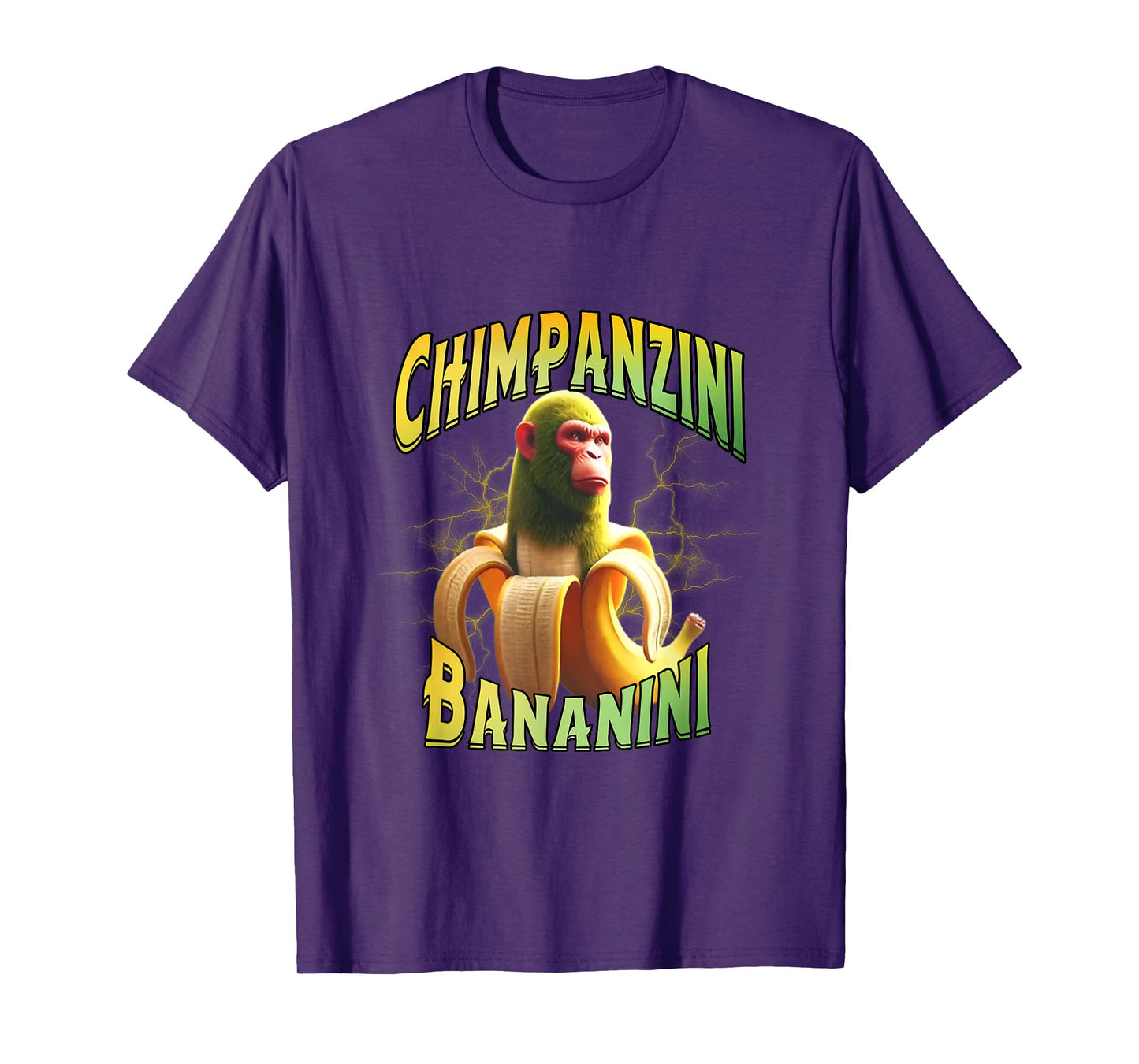 Chimpanzini Bananini - Funny Italian Brainrot Meme Boys Kids T-Shirt