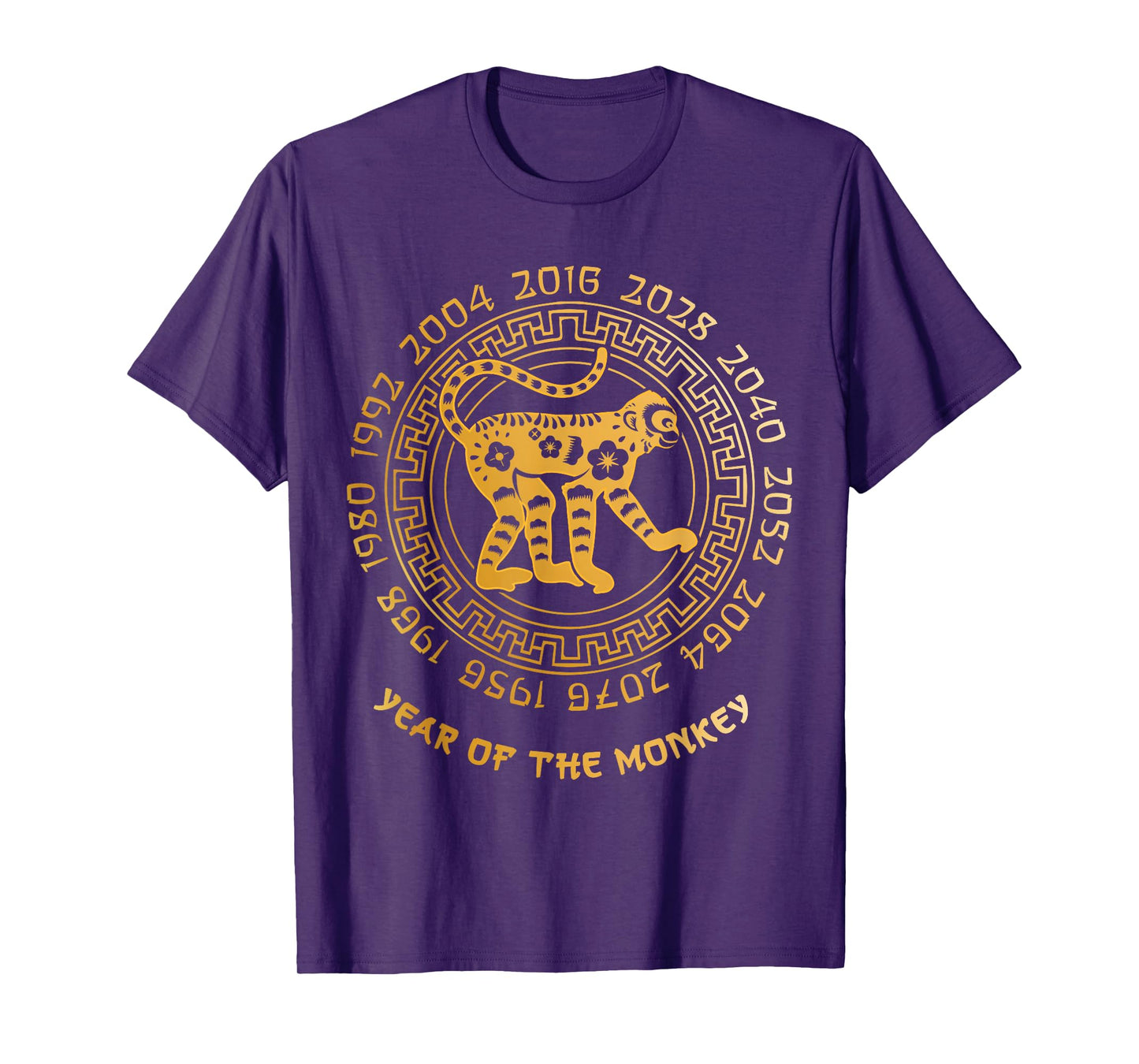 Chinese New Year Of The Monkey Chinese Zodiac Year 2028 T-Shirt