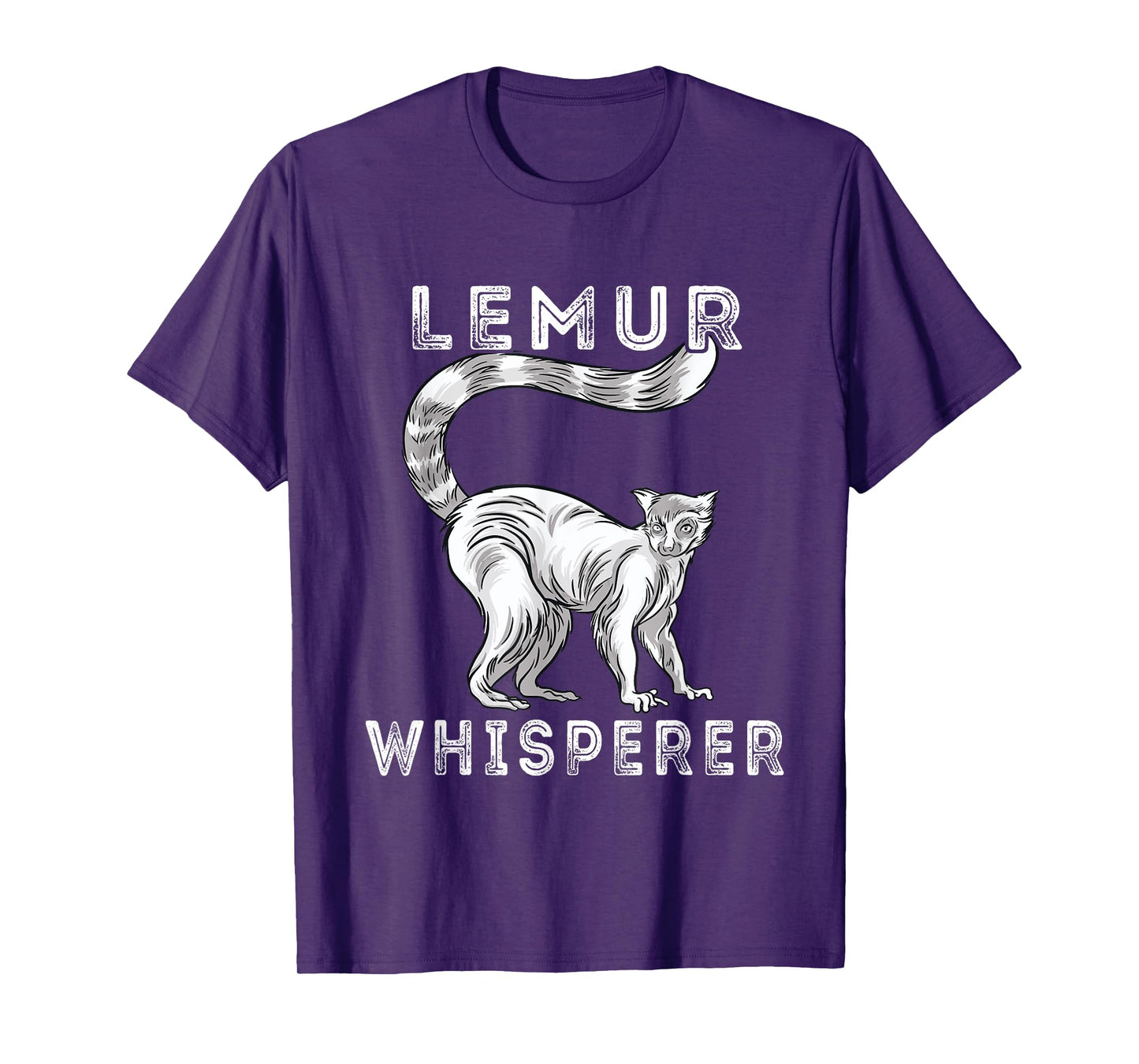 Lemur Whisperer Funny Lemur Lover Lemur Monkey T-Shirt