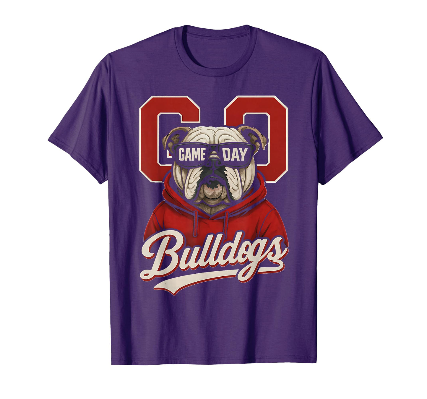 Bulldog Graphic Dawgs Men Women Kid Boy Girl T-Shirt