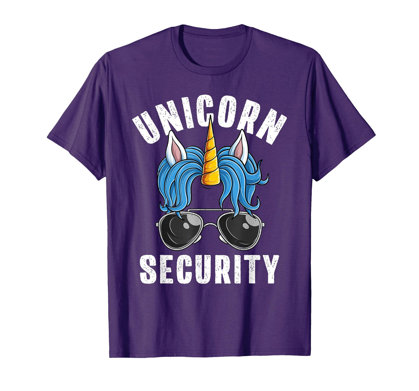 Unicorn Security Funny Brother Dad Unicorn Costume T-Shirt