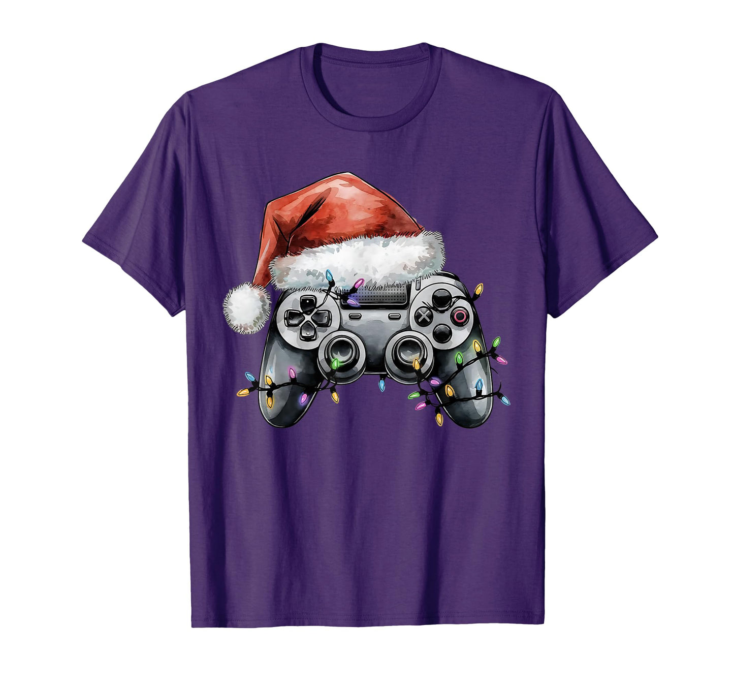 Christmas Video Gamer Controller Xmas Gaming Men Boys Kids T-Shirt