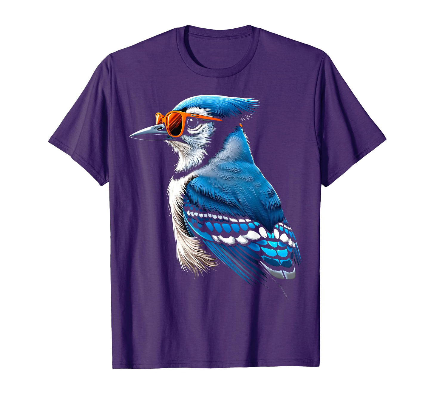 Blue Jay Cool Sunglasses T-Shirt