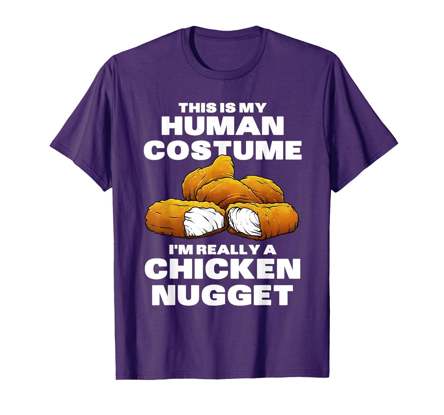 Chicken Nugget Costume For Men Women Kids Chicken Nugget T-Shirt