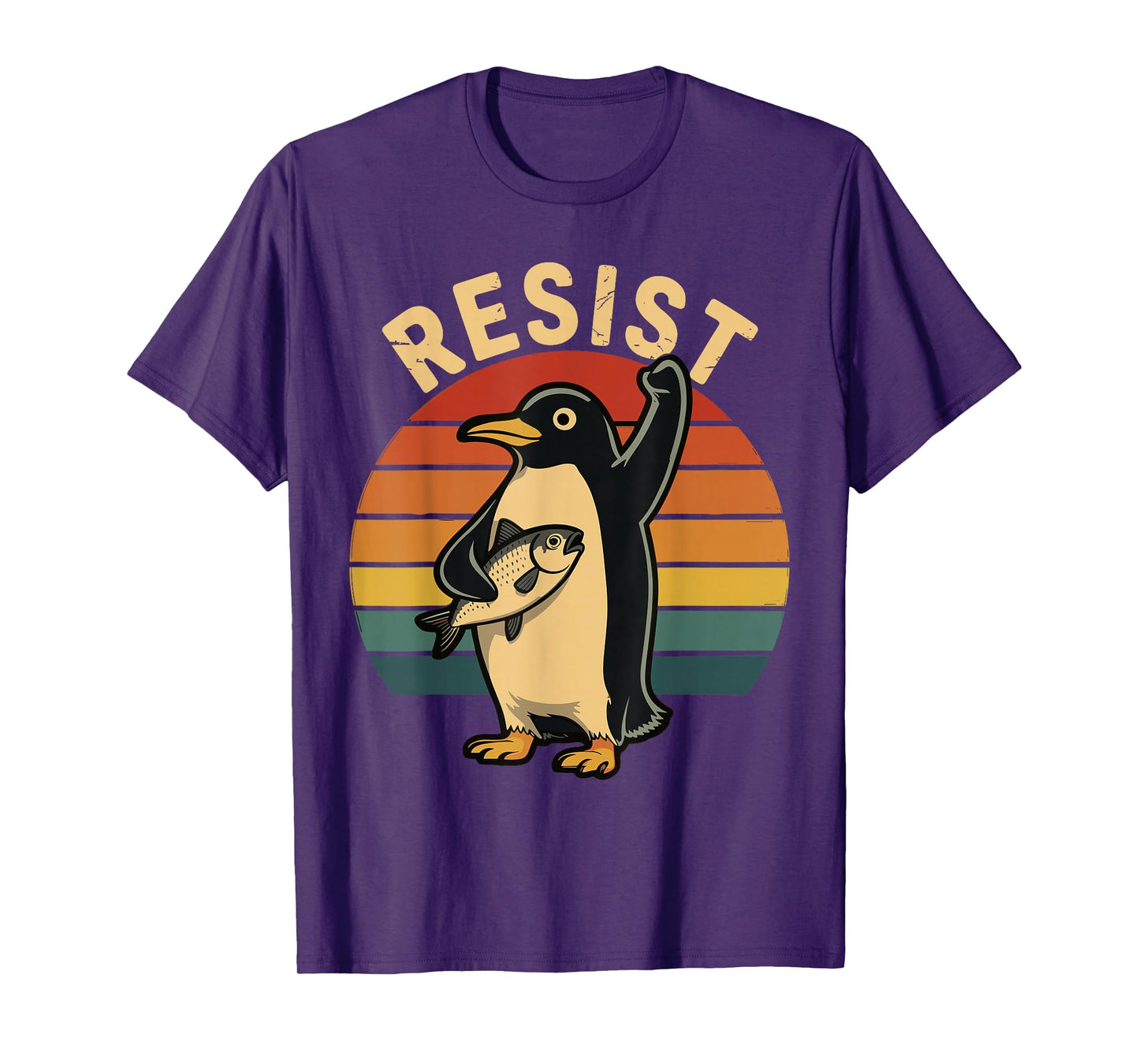 Penguin Meme Penguins Against Tariffs Sarcastic Saying T-Shirt