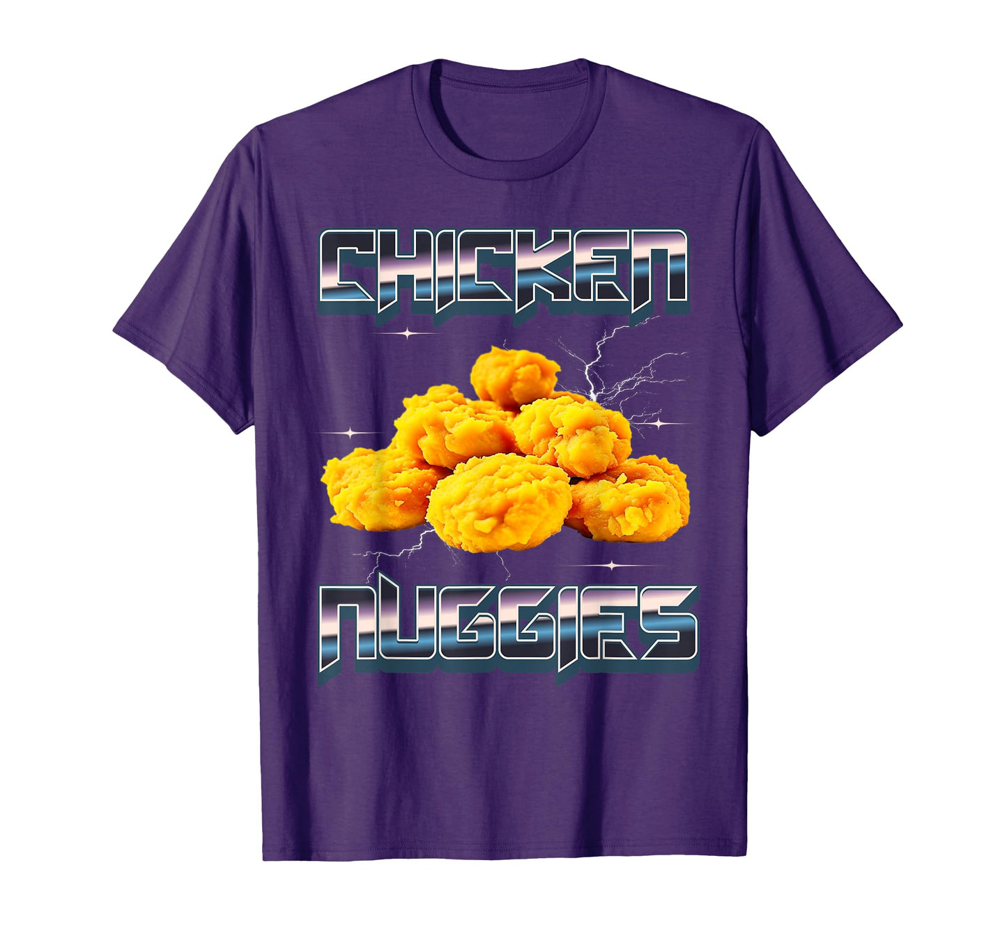 Chicken Nuggets Nuggies Meme Band T-Shirt