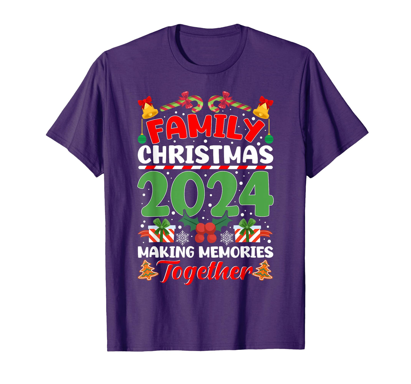 Family Christmas 2024 Matching Family Christmas Squad Xmas T-Shirt